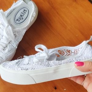 Stevie's Girls Lace Deck Shoes 13